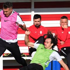 Traver, sobre el derbi: "Se vive como si se jugara en Primera"