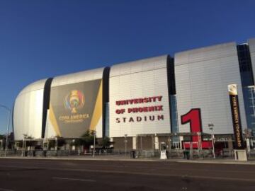 El estadio de la Universidad de Phoenix, el escenario para terminar con decoro