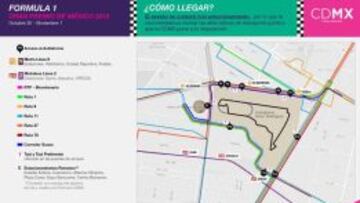 Conoce las alternativas para llegar al Aut&oacute;dromo Hermanos Rodr&iacute;guez.