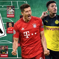 Vuelve el fútbol, vuelve la Bundesliga: el mejor XI de la liga con sorpresas, hasta el parón...