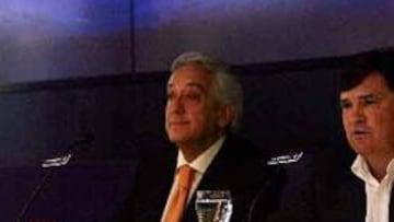 <b>ANUNCIO.</b> Mediante una rueda de prensa, Palacios y Camacho anunciaron sus fichajes.