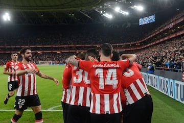 20/01/22 PARTIDO OCTAVOS COPA DEL REY  ATHLETIC DE BILBAO - BARCELONA  GOL 1-0 MUNIAIN ALEGRIA