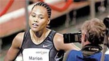 <b>MARION JONES.</B> Tres oros olímpicos merecerían una mayor celebridad.