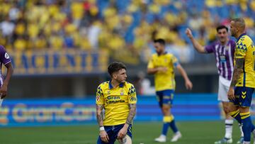 07/12/2024 FUTBOL PRIMERA DIVISION TEMPORADA 24/25 PARTIDO UD LAS PALMAS - VALLADOLID