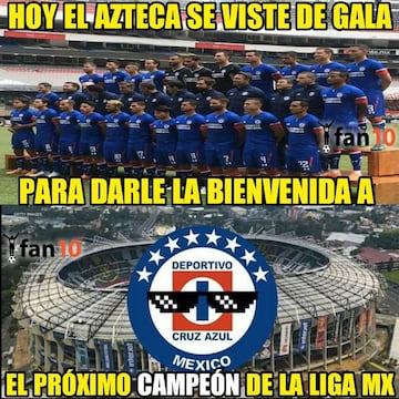 Los memes del triunfo de Cruz Azul ante Puebla en el Azteca