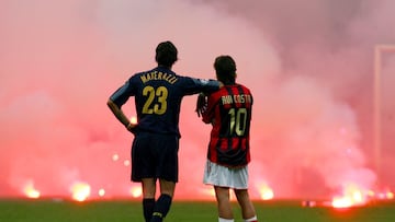 La 2004/05 fue la última ocasión en la que Milan e Inter se vieron las caras en la Champions. En los dos precedentes anteriores, fue el cuadro ‘rossonero’ el que terminó llevándose el gato al agua ante su eterno rival.