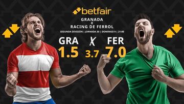 Granada CF vs. Racing Club de Ferrol: horario, dónde ver, pronósticos y clasificación