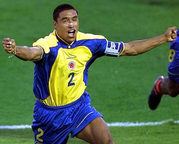 Capitán de la Selección Colombia que ganó la Copa América 2001 y autor del gol ante México en la gran final. Estuvo también en las ediciones de 1997, 1999 y 2007