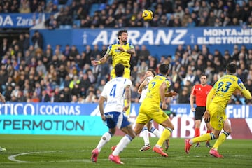 Bojan Kovacevic en La Romareda. Foto: Cdiz CF.