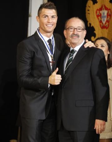 20/01/14 ENTREGA DE LA MEDALLA DE GRAN OFICIAL DE LA ORDEN DEL INFANTE DON HENRIQUE A CRISTIANO RONALDO