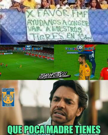 Los memes no perdonan a Tigres por golear a Veracruz