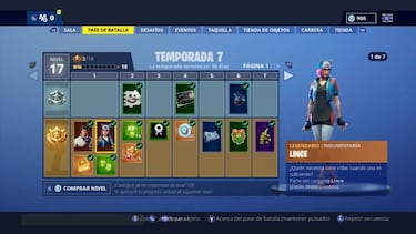 Fortnite Temporada 7: Todos los skins y recompensas del Pase de Batalla