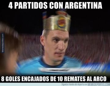 Messi, protagonista de los memes de los partidos internacionales