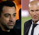 Xavi se agarra a Zidane