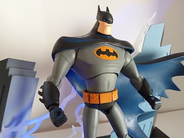 Batman The Animated Series y Black Adam en dos impresionantes figuras McFarlane