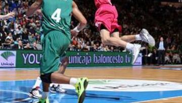 <b>TRIUNFO. </b>El Unicaja se impuso anoche a un rival directo.