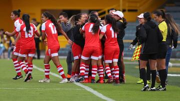 Santa Fe vence a Millonarios en el clásico femenino de la Liga