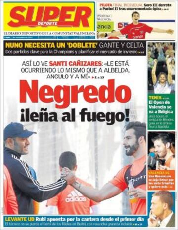 Portadas de la prensa mundial