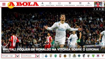 La prensa del mundo alucina con Cristiano Ronaldo: "¡Brutal!"