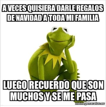 Los memes más divertidos sobre la Navidad y las cenas familiares