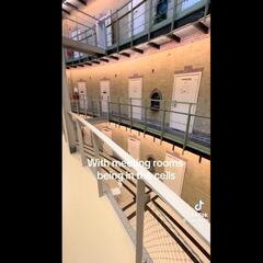 VIDEO: The Amazon office in the Netherlands that used to be a jail