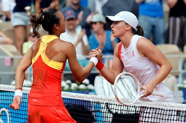 Sorpresa con sabor español: Swiatek cae contra Zheng