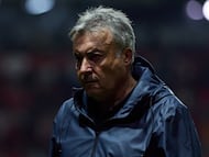 Domenec Torrent head coach of Monterrey during the semi-finals second leg match between Toluca and Monterrey, as part of the Liga BBVA MX, Torneo Apertura 2025 at Nemesio Diez Stadium, on December 06, 2025 in Toluca, Estado de Mexico, Mexico.