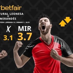 Cultural Leonesa vs. CD Mirandés: horario, dónde ver, pronósticos y clasificación
