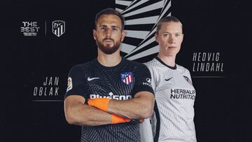 Oblak y Lindahl, porteros del Atlético nominados al The Best.
