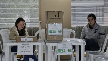 Jurados de votación en Colombia.