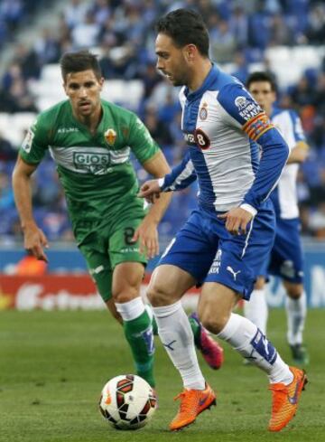 Sergio García con Adrián González.