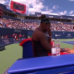 Andreescu cumple su sueño en un nuevo drama de Serena