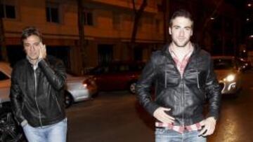 <b>SATISFECHO. </b>Higuaín y su padre fueron a cenar a De María el domingo tras su doblete ante el Espanyol.