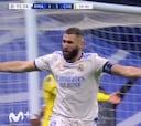 Esto es el Real Madrid en Europa: el gol de Benzema para poner al Bernabéu en trance