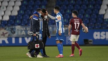 07/02/21  PARTIDO SEGUNDA DIVISION B GRUPO IA  
 DEPORTIVO DE LA CORU&Ntilde;A - PONTEVEDRA 
 LESION DERIK