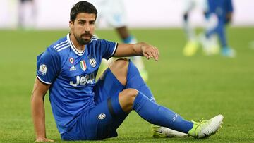 Khedira out of Coppa final and doubtful for Cardiff showpiece