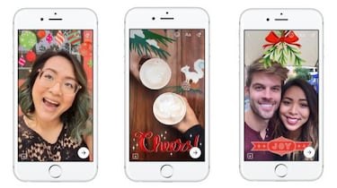 Así es la nueva cámara de Facebook Messenger que copia a Snapchat