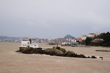 El temporal en Cantabria