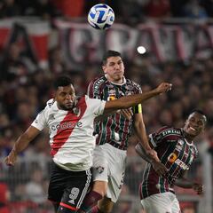 Borja ingresa en triunfo de River ante el Fluminense de Arias