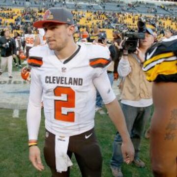 La ¿era? Johnny Manziel toca a su fin en Cleveland.