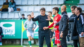 Alejandro Menéndez se despidió del Racing de Ferrol.