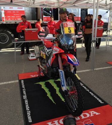 Barreda lidera el 'dream team' de Honda para ganar el Dakar
