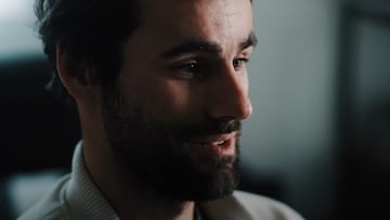 Kilian Bron hablando a cámara en Immersion, Nothing to hide