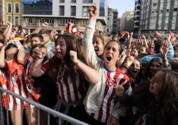 Ascenso del Sporting de Gijón "Alegría de Primera"