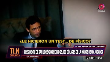 Escándalo en San Lorenzo: denuncian al presidente Moretti por cobrar primas por fichar jugadores