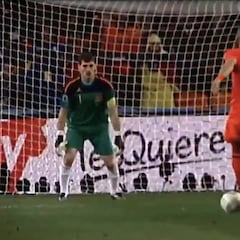 Iniesta y la parada de Casillas a Robben: "Lo vi y sólo pensaba 'Iker, Iker'..."