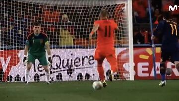 Iniesta y la parada de Casillas a Robben: "Sólo pensaba 'Iker, Iker'..."