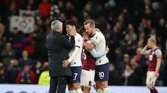 Mourinho tribute made by Kane and Son after Spurs sacking