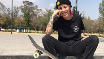 La patinadora mexicana Jessica Vázquez