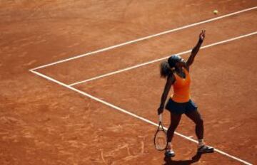 Saque de Serena Williams